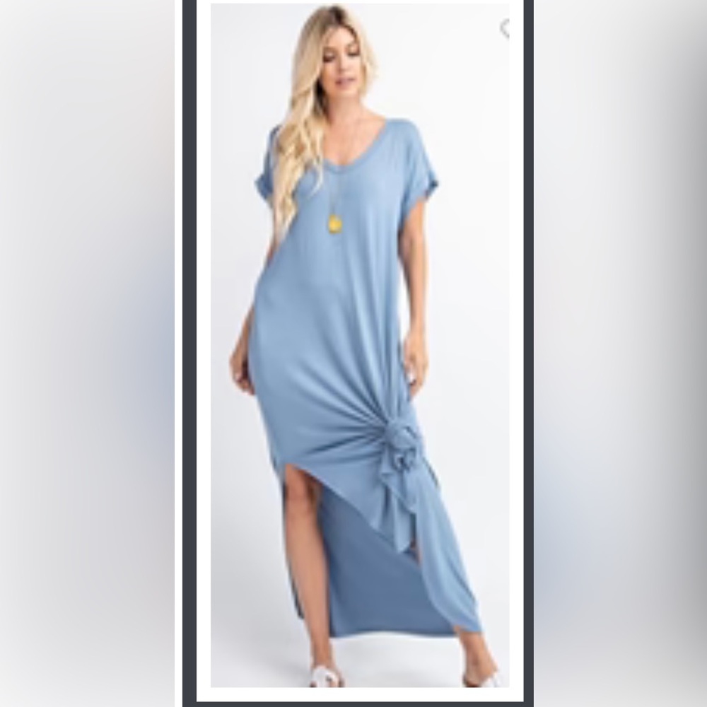 BOUTIQUE super soft V neck maxi dress. NWT